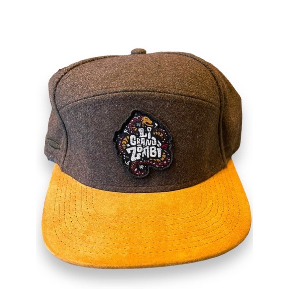 Li Grand Zombi Wool Blend Hat One Size Unisex Brown - Picture 8 of 10